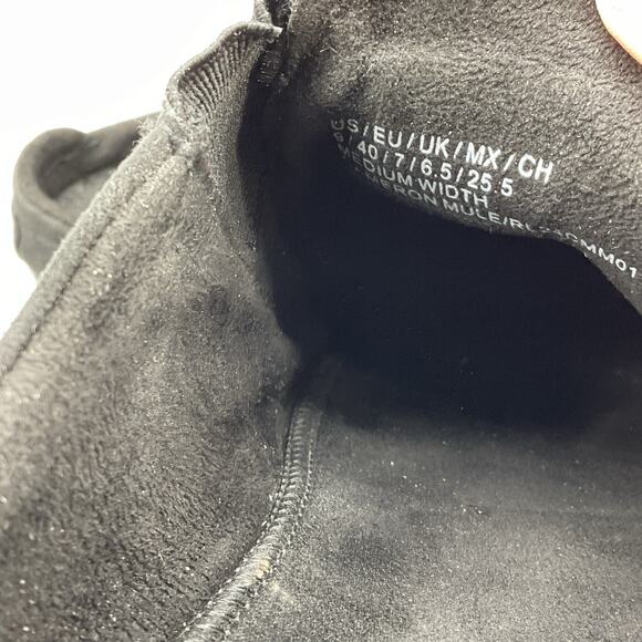 Kenneth Cole Reaction Women’s Cameron Slip-on Mule Sneakers Black Size 9M - Picture 6 of 10